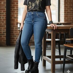 Torrid Bombshell Skinny Jeans | Premium Stretch Blue Denim | Size 12S